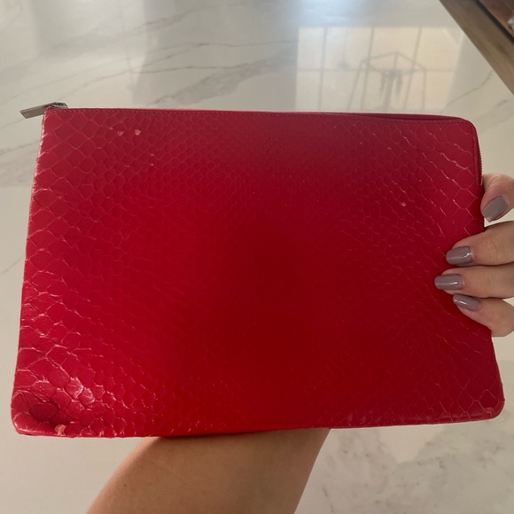 Celine Python Zippered Pouch - Picture 3 of 11